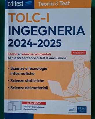EdiTest Kit completo manuali TOLC-I Ingegneria