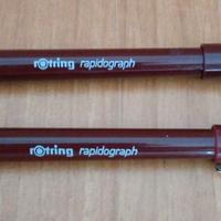 Rapido ROTRING RAPIDOGRAPH 2 pezzi collezione