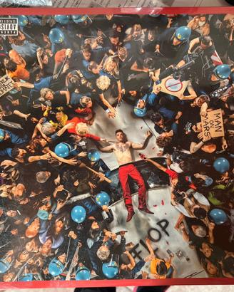 Salmo - FLOP 2LP Vinile Rosso Trasparente