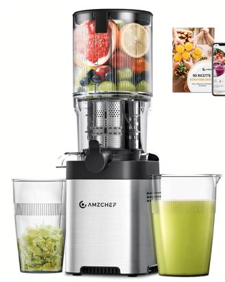 AMZCHEF Estrattore a Freddo Bocca Larga – Nuovo