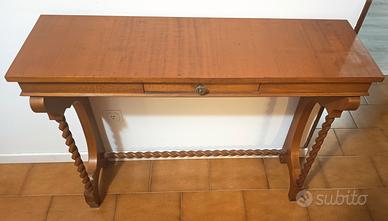 consolle da ingresso in legno 