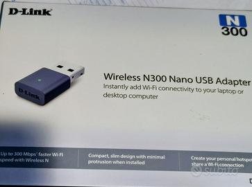 Adattatore wifi USB Nano D-Link DWA 131 N300