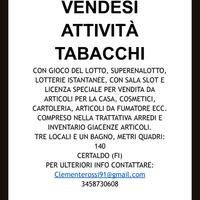Tabaccheria con licenza tabacchi e lotto