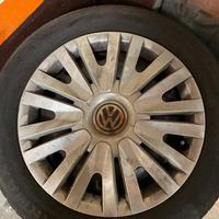Cerchi vw 15” completi di pattane originali