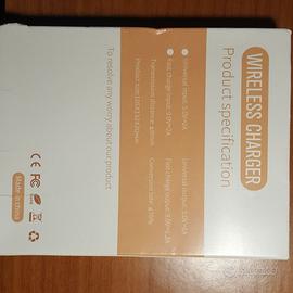 Caricatore WIRELESS forma circolare NUOVO
