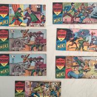 Fumetto striscia Capitan Miki anni 60'