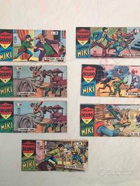 Fumetto striscia Capitan Miki anni 60'