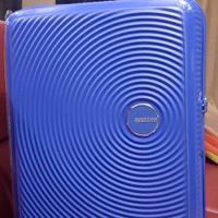 Trolley American Tourister blu