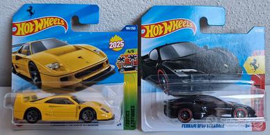 Hot Wheels Ferrari F40 Competizione SF90 Stradale