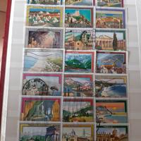Francobolli Italiani 'Serie Turistica' - 42 valori