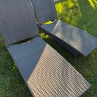 Lettini in eco Rattan Bizzotto