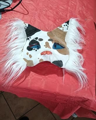 calico cat therian mask