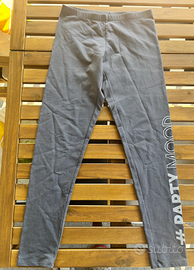 2x BW '#PARTY MOOD' Leggings– Grey and black