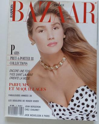 Rivista Harper's Bazaar France  j/febrier 1988 