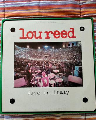Lou Reed Live in Italy Doppio LP