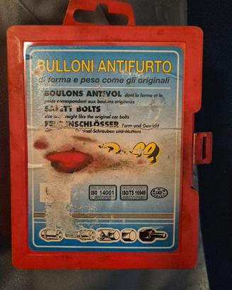 Bulloni antifurto