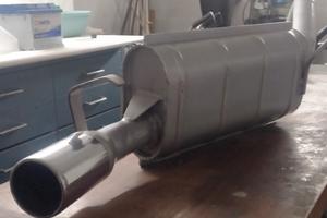 Marmitta panda 141 2wd