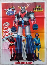Poster Goldrake Vintage 1978/79 Edierre 