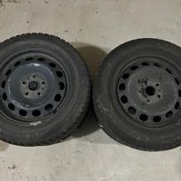 Pneumatici invernali + cerchi in acciaio