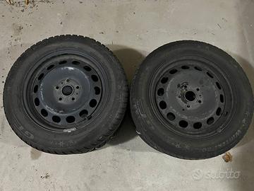 Pneumatici invernali + cerchi in acciaio
