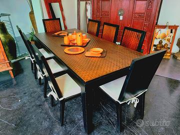 Tavolo da pranzo otto posti