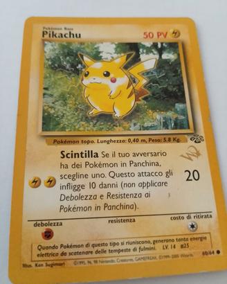 Carta Pokémon Pikachu