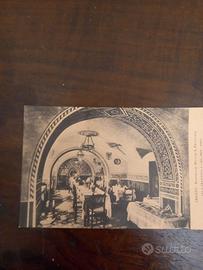Cartolina d'epoca Ristorante del buon ricordo