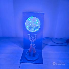 Gohan super sayan e Goku lampada sfera energetica