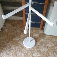 portaasciugamani da terra bianco 