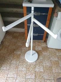 portaasciugamani da terra bianco 