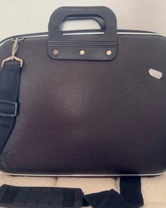 Borsa porta computer in simil pelle