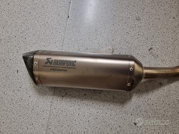 Scarico akrapovic yamaha r125