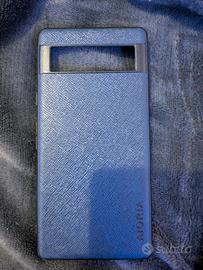 Cover Google pixel 7a Blu scuro è nero