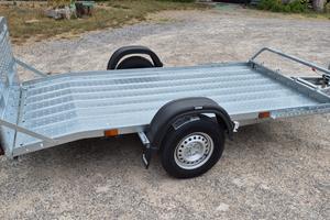 CARRELLO RIMORCHIO CRESCI PT7L PIANALE CON RAMPA S