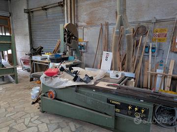 Macchine per falegnameria: Pressa, squadratrice