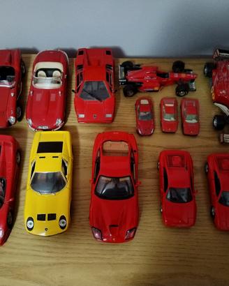 Macchine da collezione Ferrari e Lamborghini 