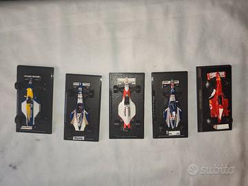 Lotto 5 Modellini F1 1/43
