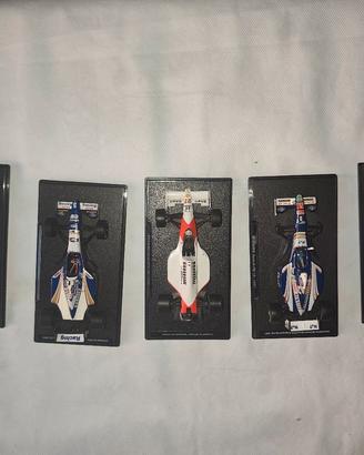 Lotto 5 Modellini F1 1/43
