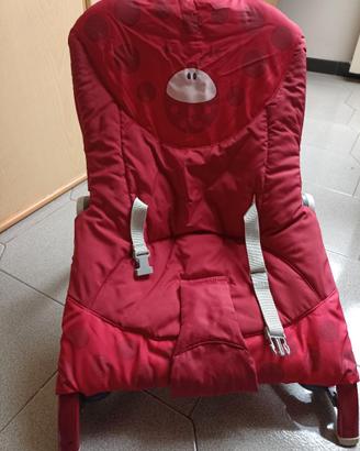 Sdraietta Chicco - Pocket relax rossa