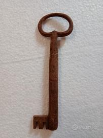 Chiave Antica in ferro lunga 12,8 cm