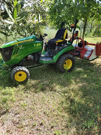 trattorino john deere 1026r 