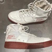 Nike SF Air Force 1 Mid red ivory