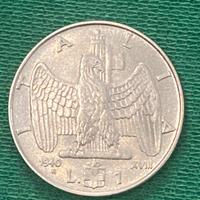 1 lira italiana 1940