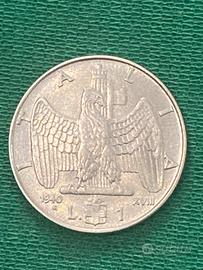 1 lira italiana 1940