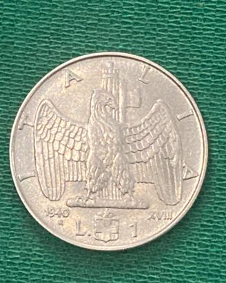 1 lira italiana 1940