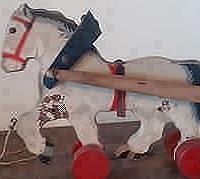 Cavallino giocattolo anni 30-40