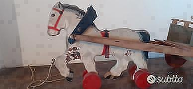Cavallino giocattolo anni 30-40