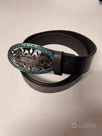 Cintura da donna in pelle firmata Harley-Davidson