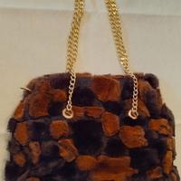 Borsa eco pelliccia