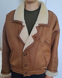MONTONE SHEARLING ORIGINALE TAGLIA 48 DA UOMO